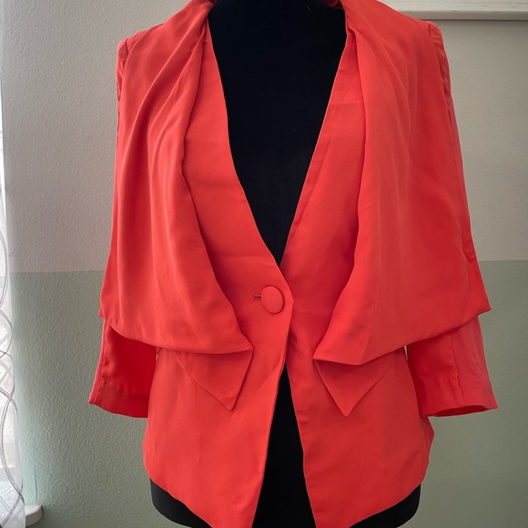 Vero fashion orange jacket size S - Picture 3 of 9